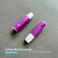 Bouton Activé Blood Lancet Safety Pen Type